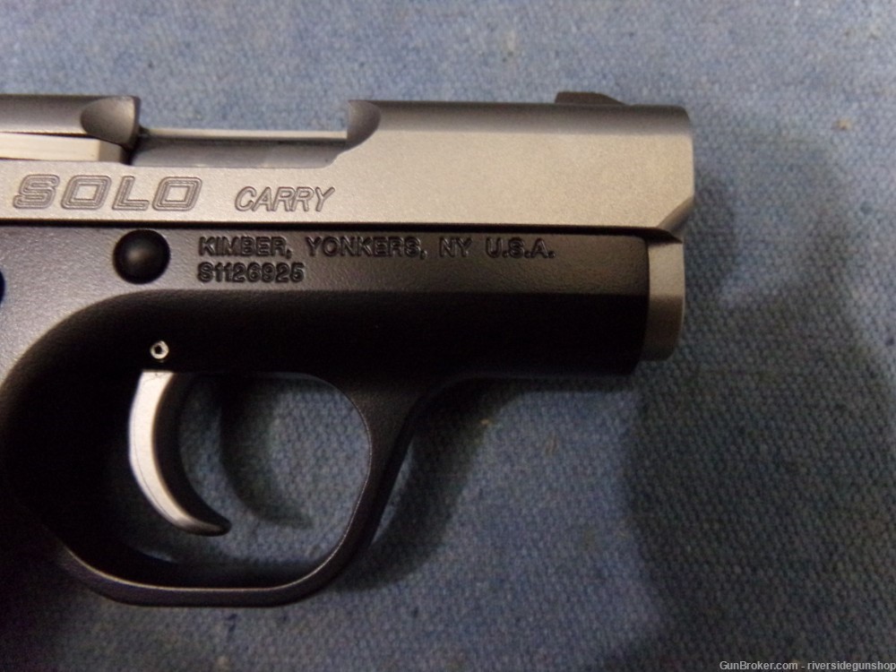 Kimber Solo Carry, 9mm pistol, like new-img-3