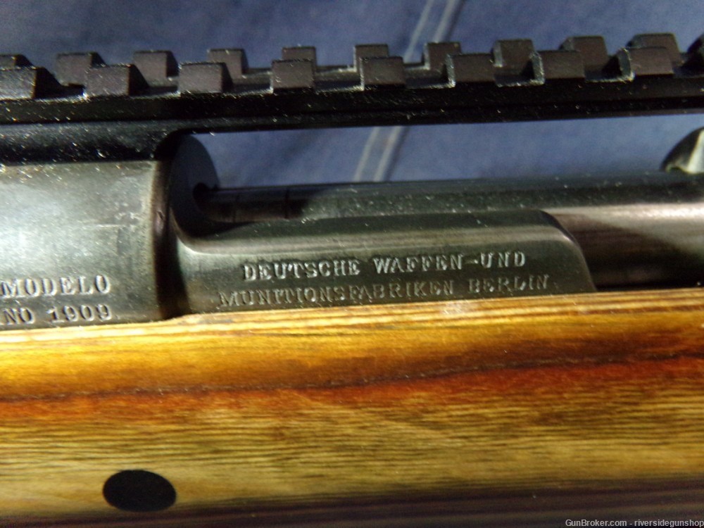 Mauser action, 338 win mag, Berlin made bolt action rifle-img-10