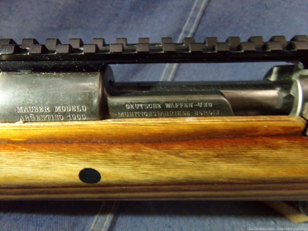 Mauser action, 338 win mag, Berlin made bolt action rifle-img-16