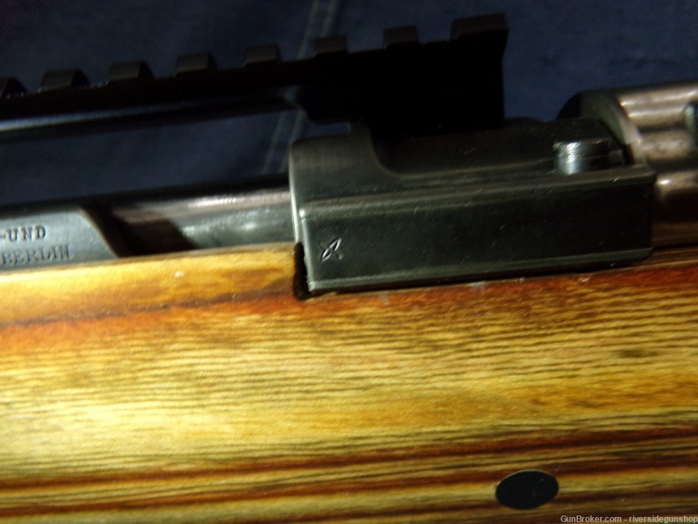 Mauser action, 338 win mag, Berlin made bolt action rifle-img-12
