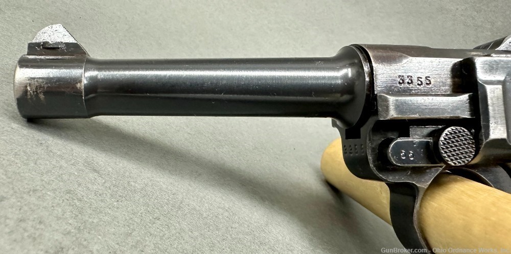 Mauser 42 Code 1939 dated P.08 Pistol-img-2