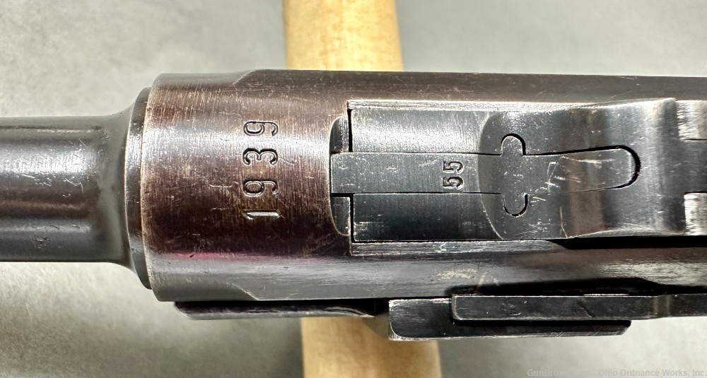 Mauser 42 Code 1939 dated P.08 Pistol-img-17