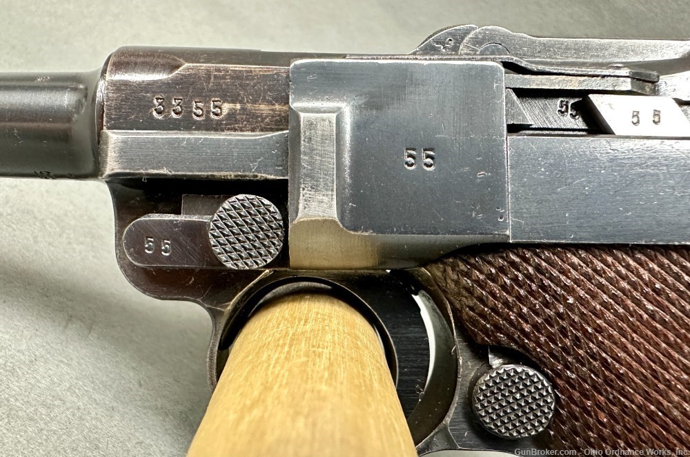 Mauser 42 Code 1939 dated P.08 Pistol-img-4