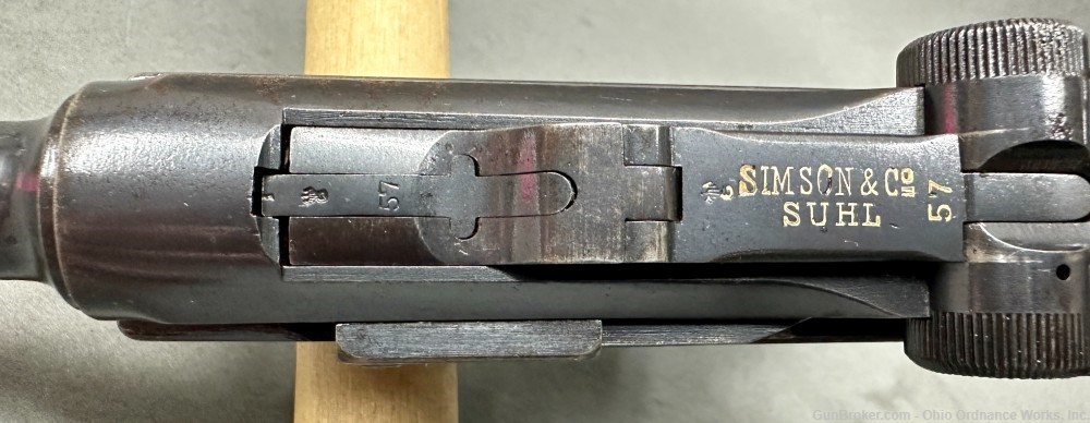 Early Weimar Era Simson Luger Pistol-img-21