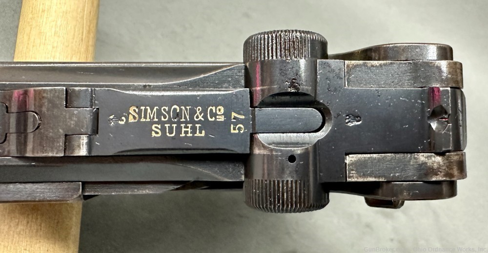 Early Weimar Era Simson Luger Pistol-img-22