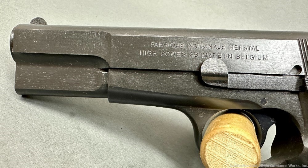 FN Belgium made Hi Power Standard Sight Model 88 Pistol -img-4