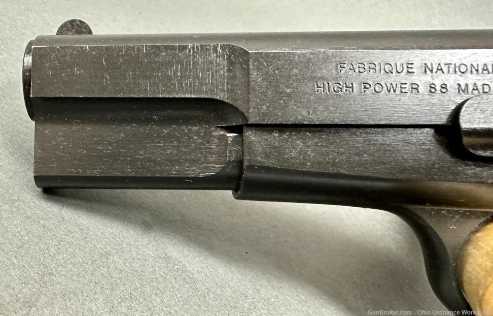 FN Belgium made Hi Power Standard Sight Model 88 Pistol -img-2