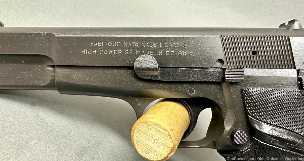 FN Belgium made Hi Power Standard Sight Model 88 Pistol -img-5