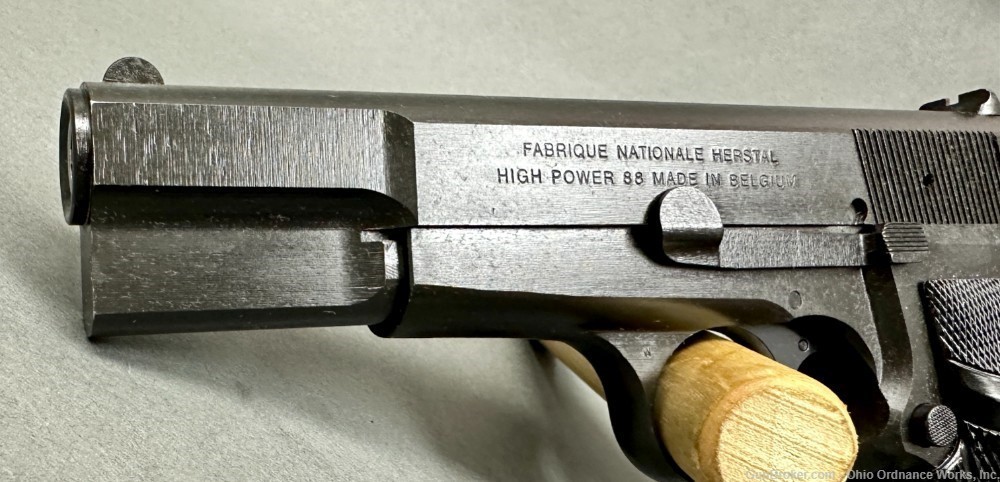 FN Belgium made Hi Power Standard Sight Model 88 Pistol -img-3