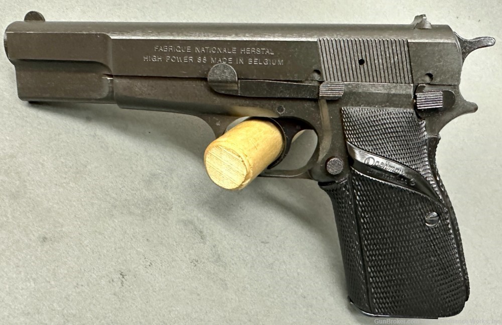 FN Belgium made Hi Power Standard Sight Model 88 Pistol -img-1