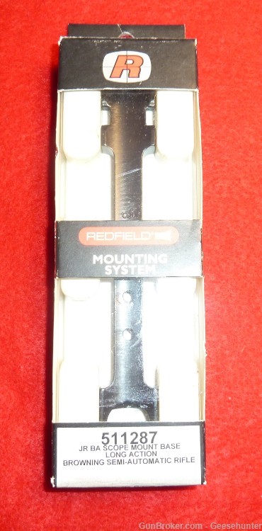 Redfield JR BA Scope Mount Base For Browning Semi-Auto Rifle, Long Action-img-5