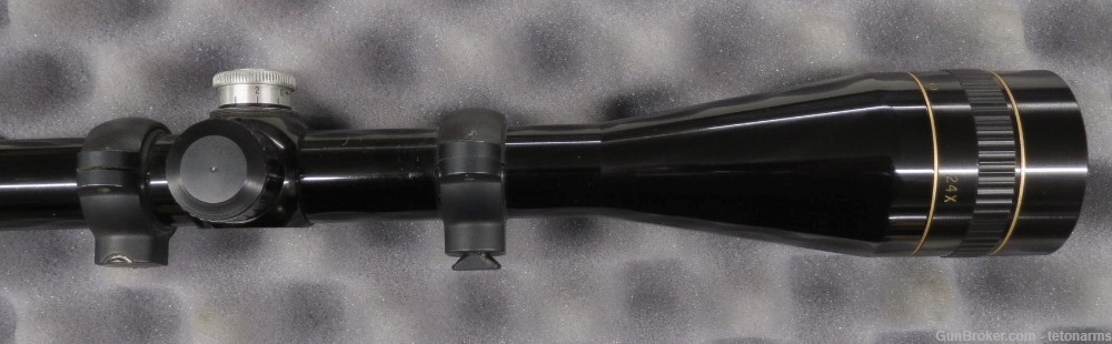 Leupold 24x40 AO Gloss target rifle scope, Cross Hair DOT reticle, used-img-6