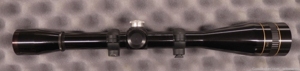 Leupold 24x40 AO Gloss target rifle scope, Cross Hair DOT reticle, used-img-1