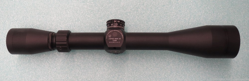 Leupold  Mark AR MOD-1, 3-9x40mm Scope with Mil Dot Reticle, nice used-img-3