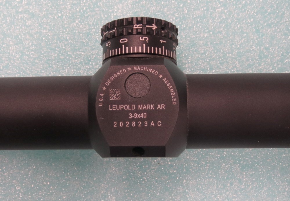 Leupold  Mark AR MOD-1, 3-9x40mm Scope with Mil Dot Reticle, nice used-img-4