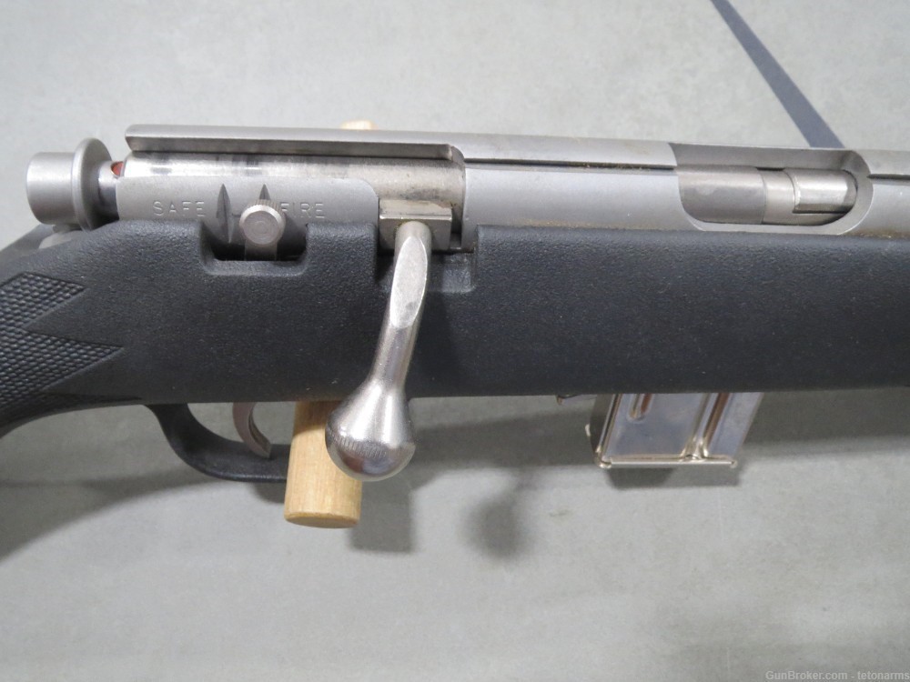 Marlin model '892SSV', 22-inch barrel in .22WMR, with magazine; used-img-4