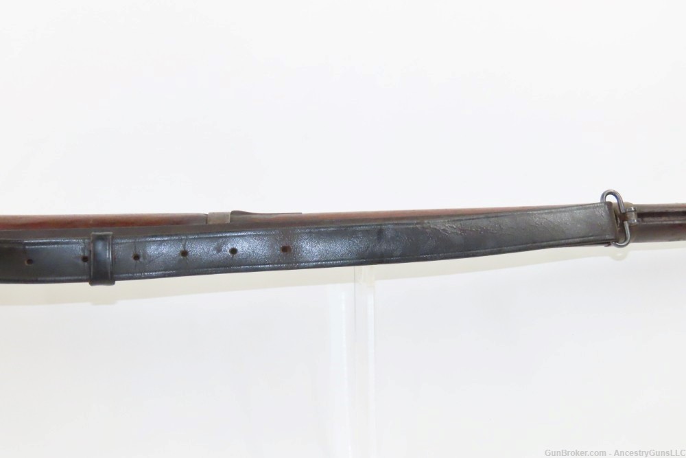 CIVIL WAR Antique U.S. SPRINGFIELD ARMORY M1855 Rifle-MUSKET Leather SLING -img-8