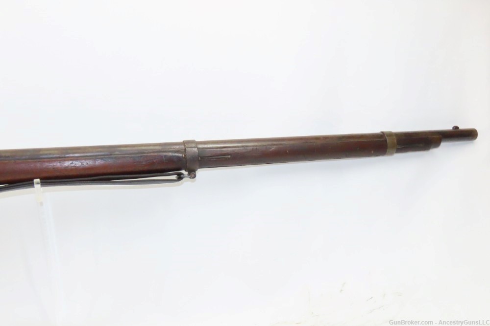 CIVIL WAR Antique U.S. SPRINGFIELD ARMORY M1855 Rifle-MUSKET Leather SLING -img-4