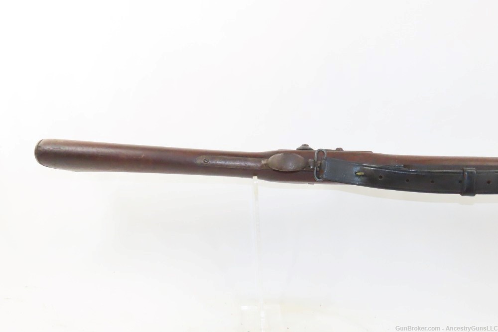 CIVIL WAR Antique U.S. SPRINGFIELD ARMORY M1855 Rifle-MUSKET Leather SLING -img-7