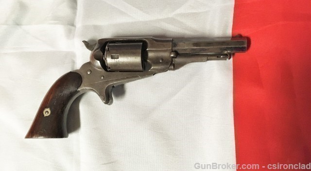 Remington New Model Pocket conversion revolver-img-0
