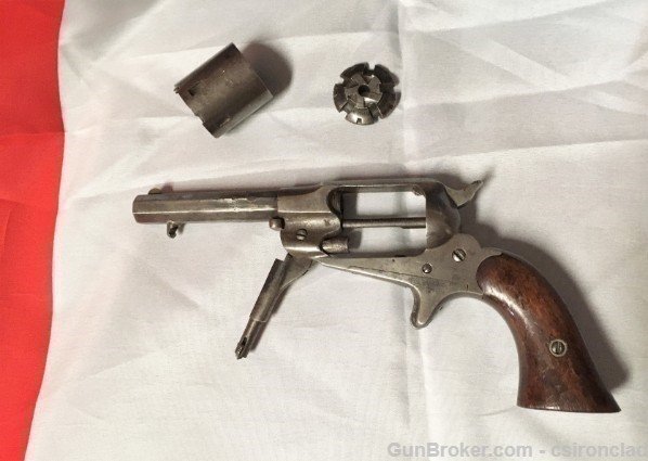 Remington New Model Pocket conversion revolver-img-1