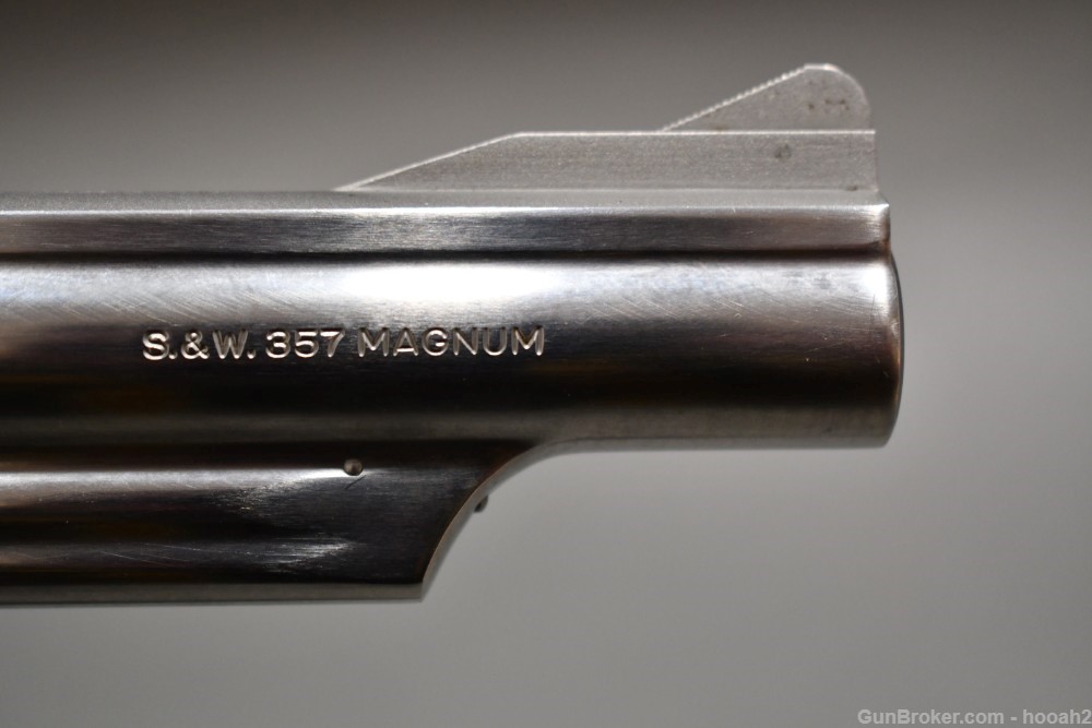 Early Smith & Wesson Model 66 No Dash 357 Mag Revolver W SS Rear Sight 1974-img-8