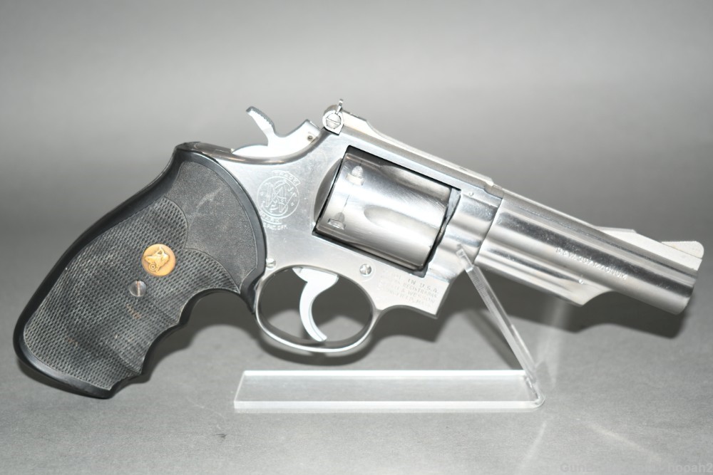 Early Smith & Wesson Model 66 No Dash 357 Mag Revolver W SS Rear Sight 1974-img-0