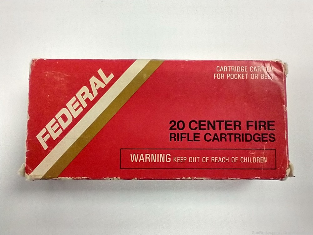 Federal 300 Savage 180 Grain Soft Point HI-SHOK 20 Rifle Cartridges-img-0