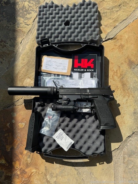 H&K USP 45ACP TACTICAL SUPPRESSED WEAPON SYSTEM COMPLETE RARE-img-0