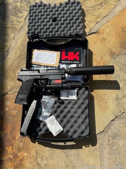 H&K USP 45ACP TACTICAL SUPPRESSED WEAPON SYSTEM COMPLETE RARE-img-6