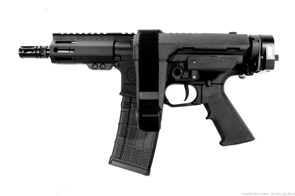 The Bagger Blaster 5 inch 300 BLK AR-15 Pistol - Freedom Edition-img-3
