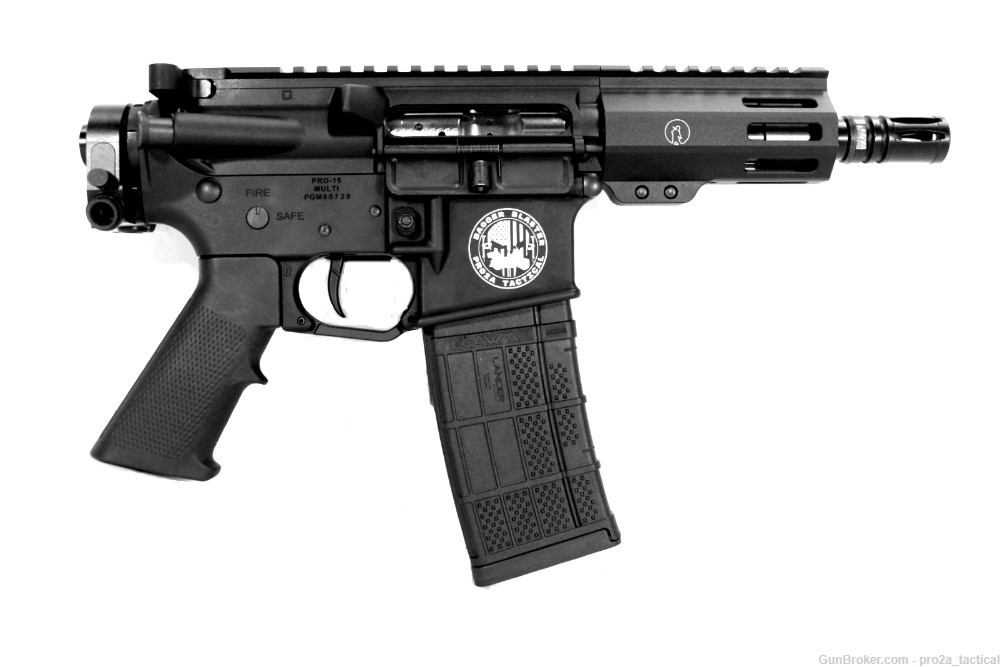 The Bagger Blaster 5 inch 300 BLK AR-15 Pistol - Freedom Edition-img-0