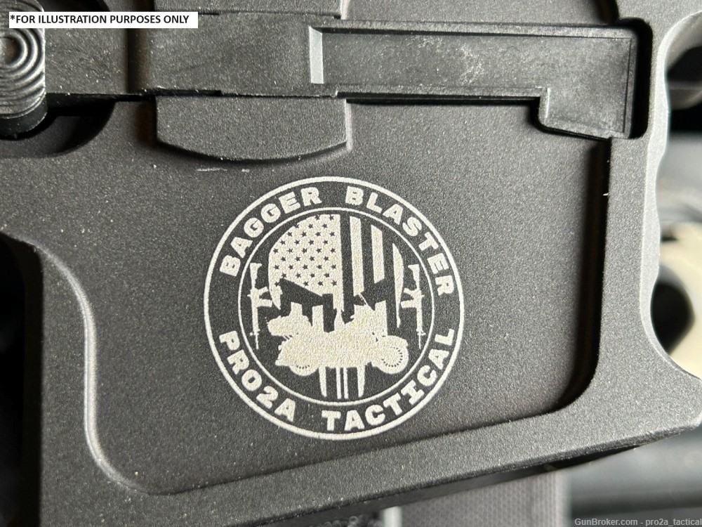 The Bagger Blaster 5 inch 300 BLK AR-15 Pistol - Freedom Edition-img-5