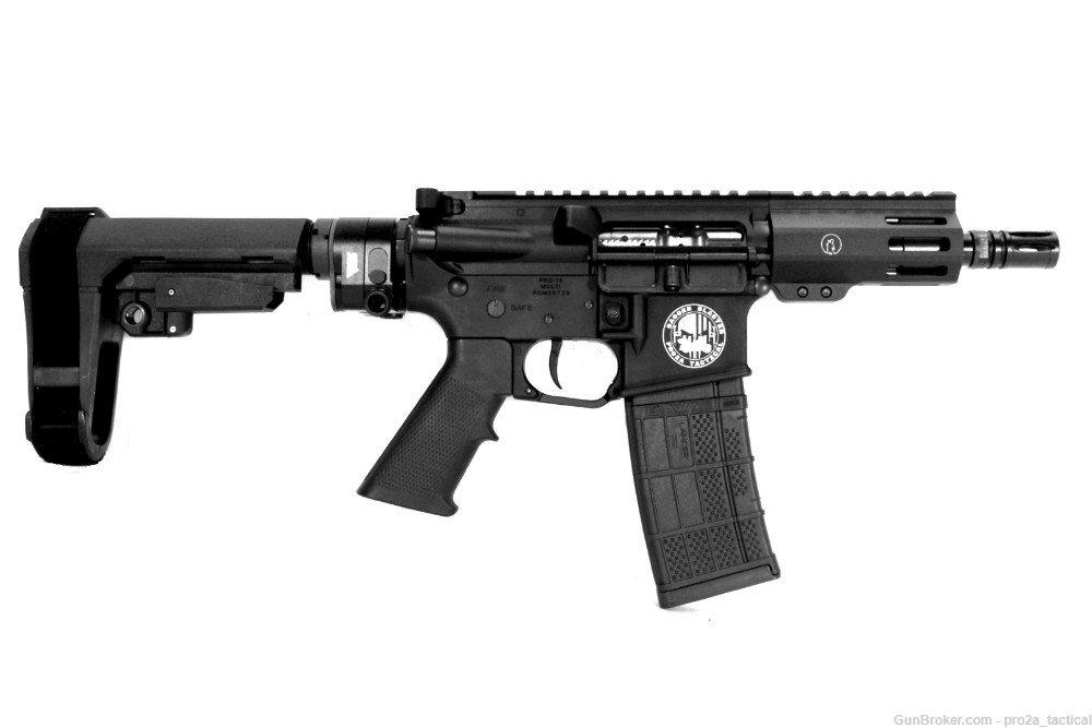 The Bagger Blaster 5 inch 300 BLK AR-15 Pistol - Freedom Edition-img-1