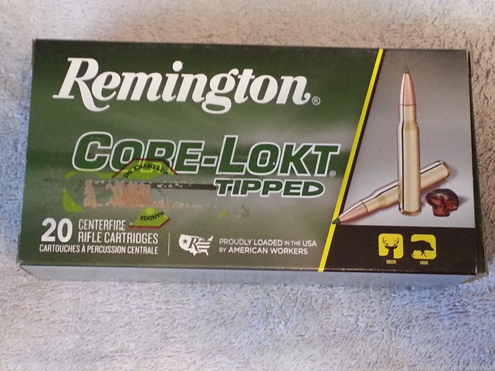 Remington .243 95 gr Core-lokt  Tipped One Box of 20-img-1