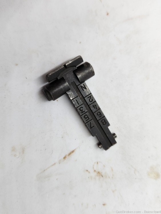 East GERMAN DDR AK47/MPi- rear sight assembly - used -img-0