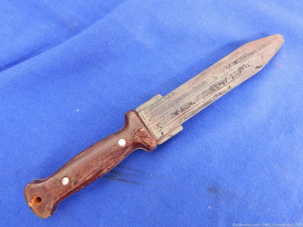 Cold War Era 1950s Soviet Army VDV Airborne Paratrooper Knife with Sheath-img-9