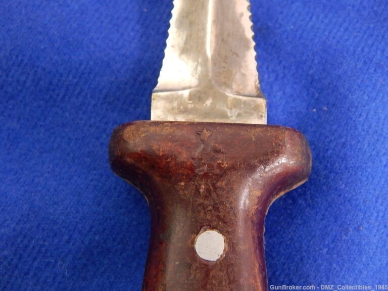 Cold War Era 1950s Soviet Army VDV Airborne Paratrooper Knife with Sheath-img-7