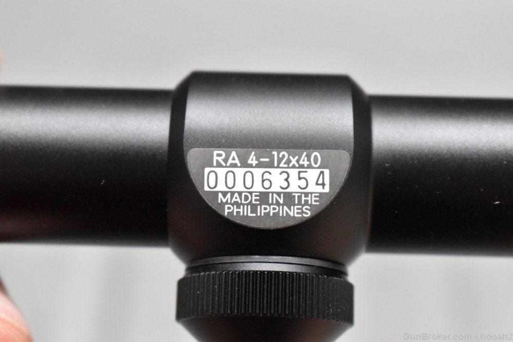 Fine Nikon Buckmaster 4-12x40mm Rifle Scope BDC Reticle W/Scope Caps-img-13
