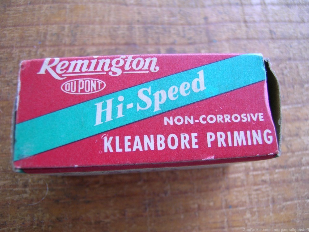 Vintage Remington Hi-Speed Box 50 RDS Ammo 22 Bird Shot-img-3