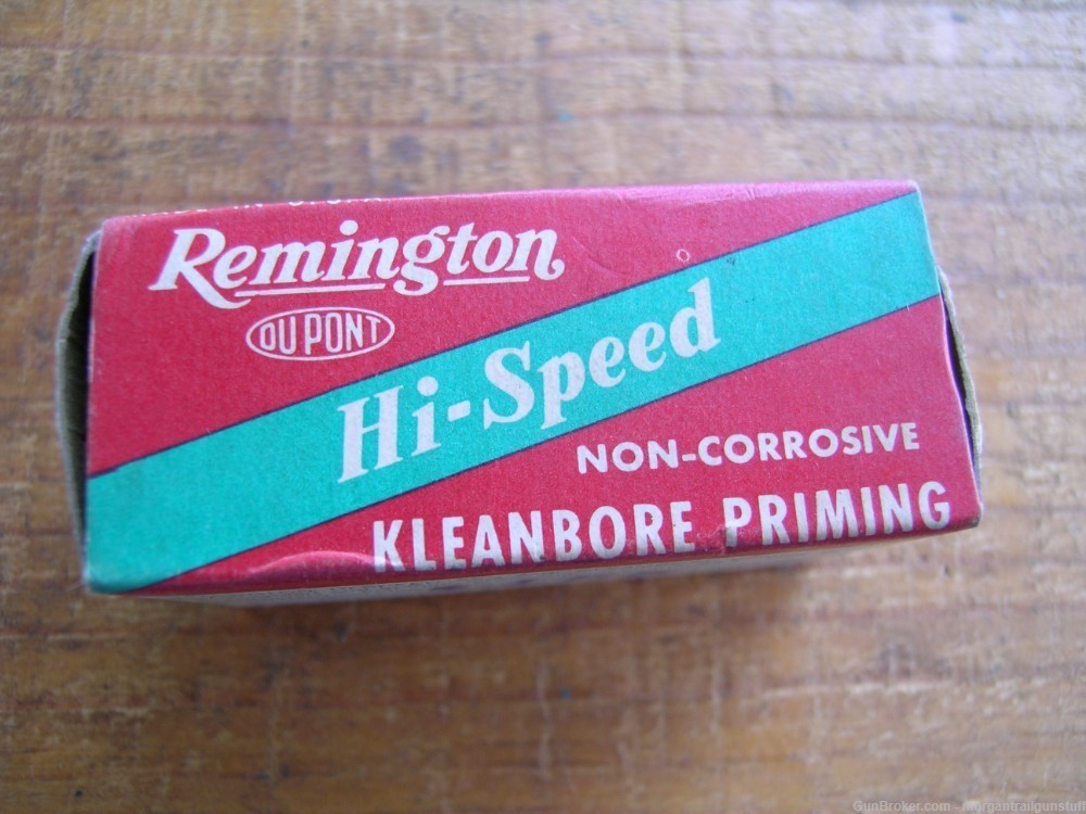 Vintage Remington Hi-Speed Box 50 RDS Ammo 22 Bird Shot-img-2