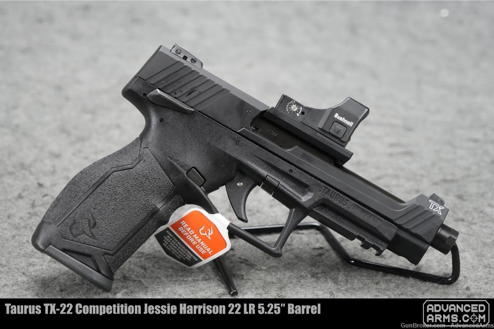 Taurus TX-22 Competition Jessie Harrison 22 LR 5.25” Barrel-img-1