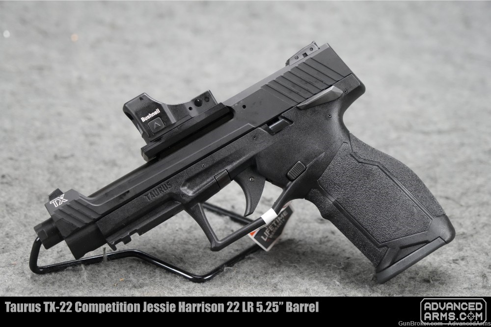 Taurus TX-22 Competition Jessie Harrison 22 LR 5.25” Barrel-img-0