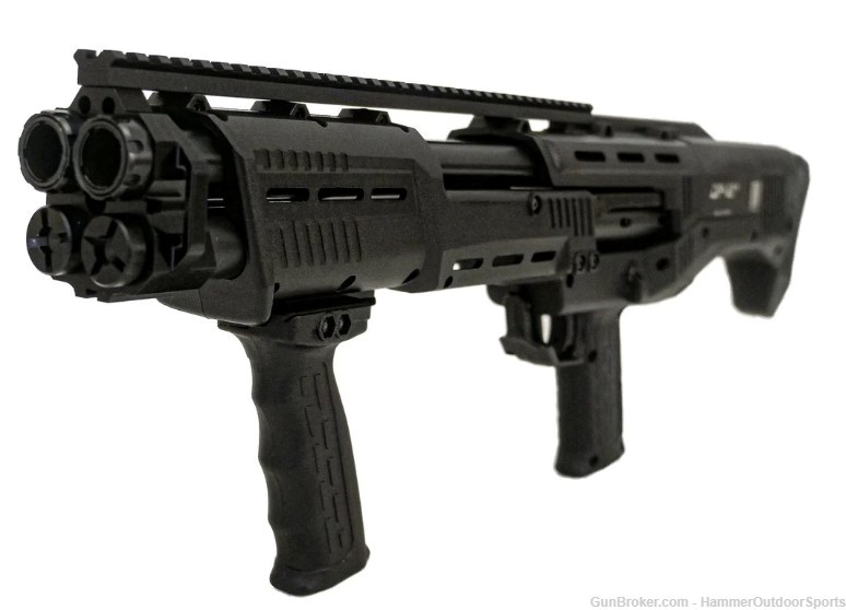 Standard Mfg DP-12 Pump Shotgun - Black | 12ga | 19"  Double Bar *REBATE*-img-1
