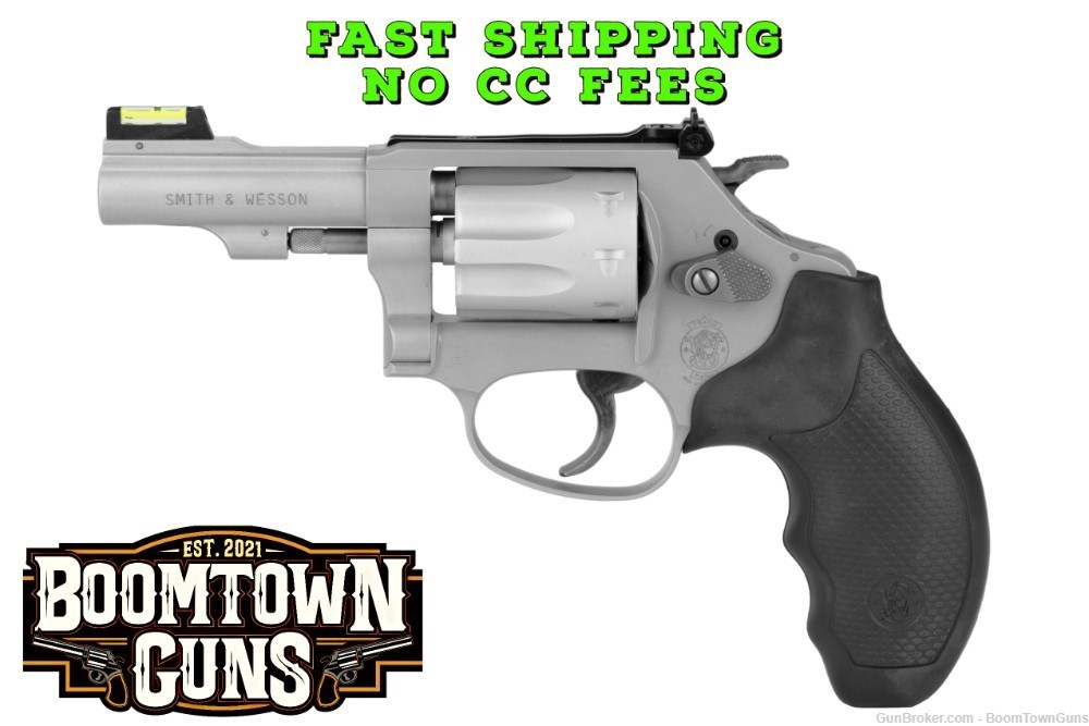 Smith & Wesson, Model 317, Kit Gun 22LR, 3" stainless (160221)-img-0