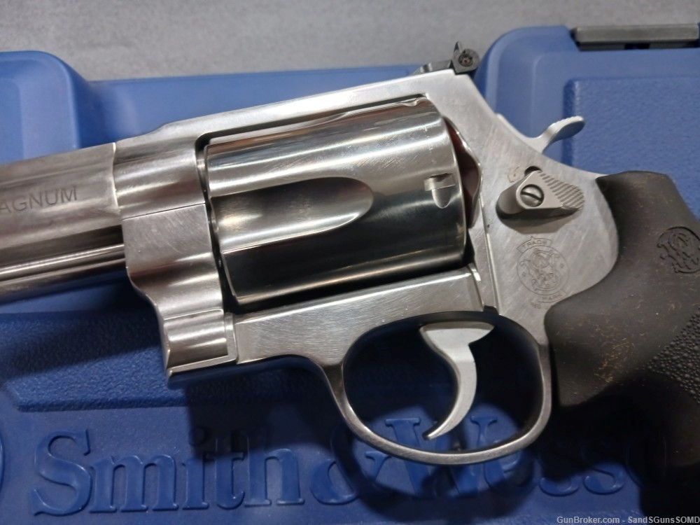 SMITH & WESSON 460V 460 S&W MAGNUM 5" STAINLESS DOUBLE ACTION REVOLVER New-img-4