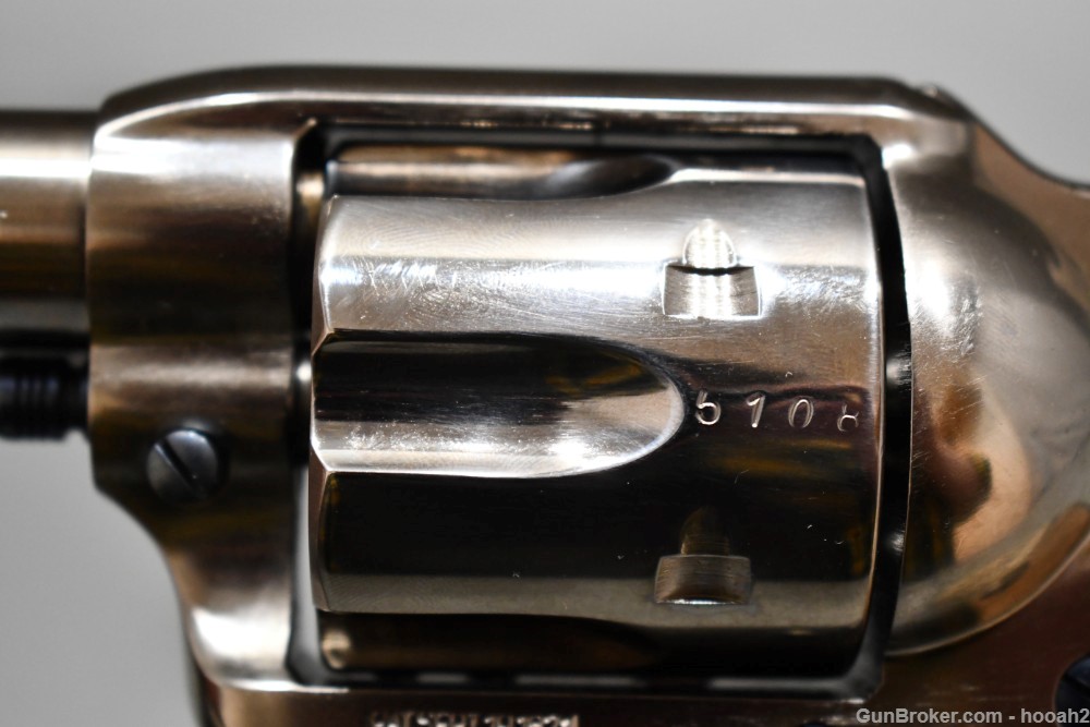 Excellent Stoeger Uberti 1873 Cattleman Doc 45 Colt Nickel Revolver W Box-img-13