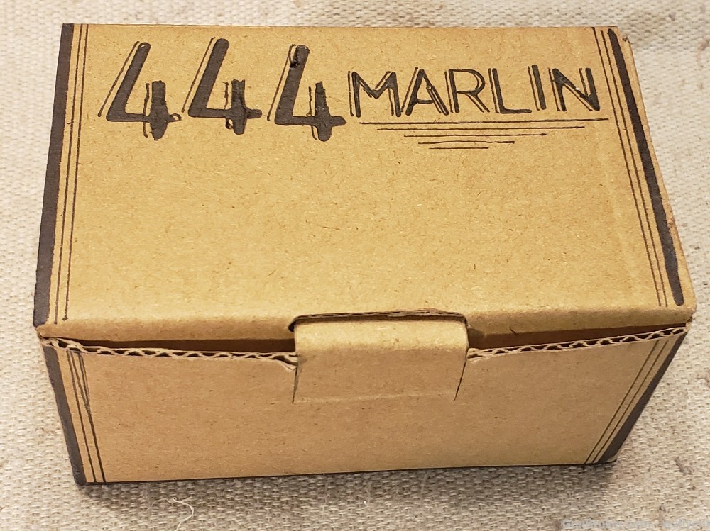 444 Marlin Empty Brass 27pcs Lever action Ammo Reloading-img-0