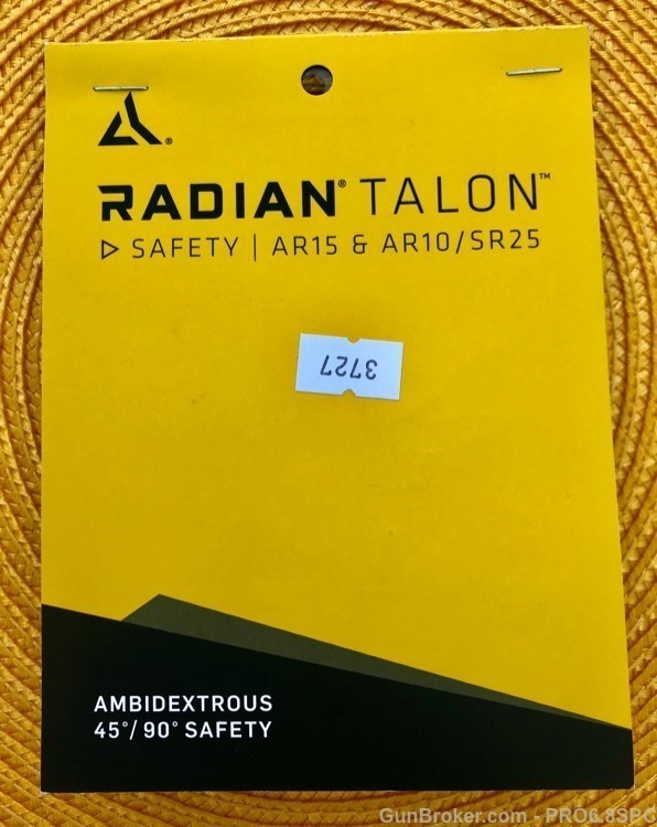 RADIAN WEAPONS AR-15/M16 TALON 45/90 SAFETY SELECTOR - 2 LEVER NEW-img-2