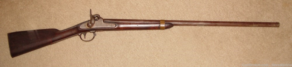 1842 Harpers Ferry .69 Cal. Percussion Musket - Mexican American War Era-img-0